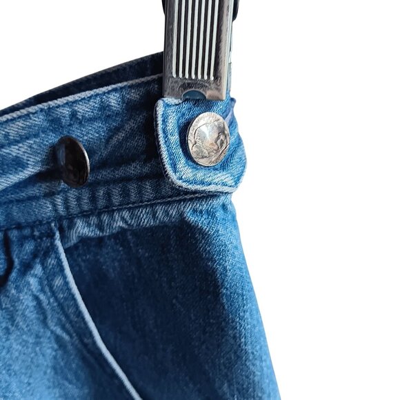 sz 10 27x27 Vintage Jeans Russ Sport High-Waist Pleated Elastic Back Waistband - Picture 4 of 7